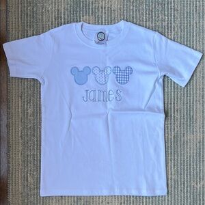 NWT Disney Mickey trip monogram shirt